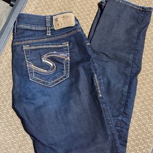 Silver Jeans 30x31 Suki Skinny